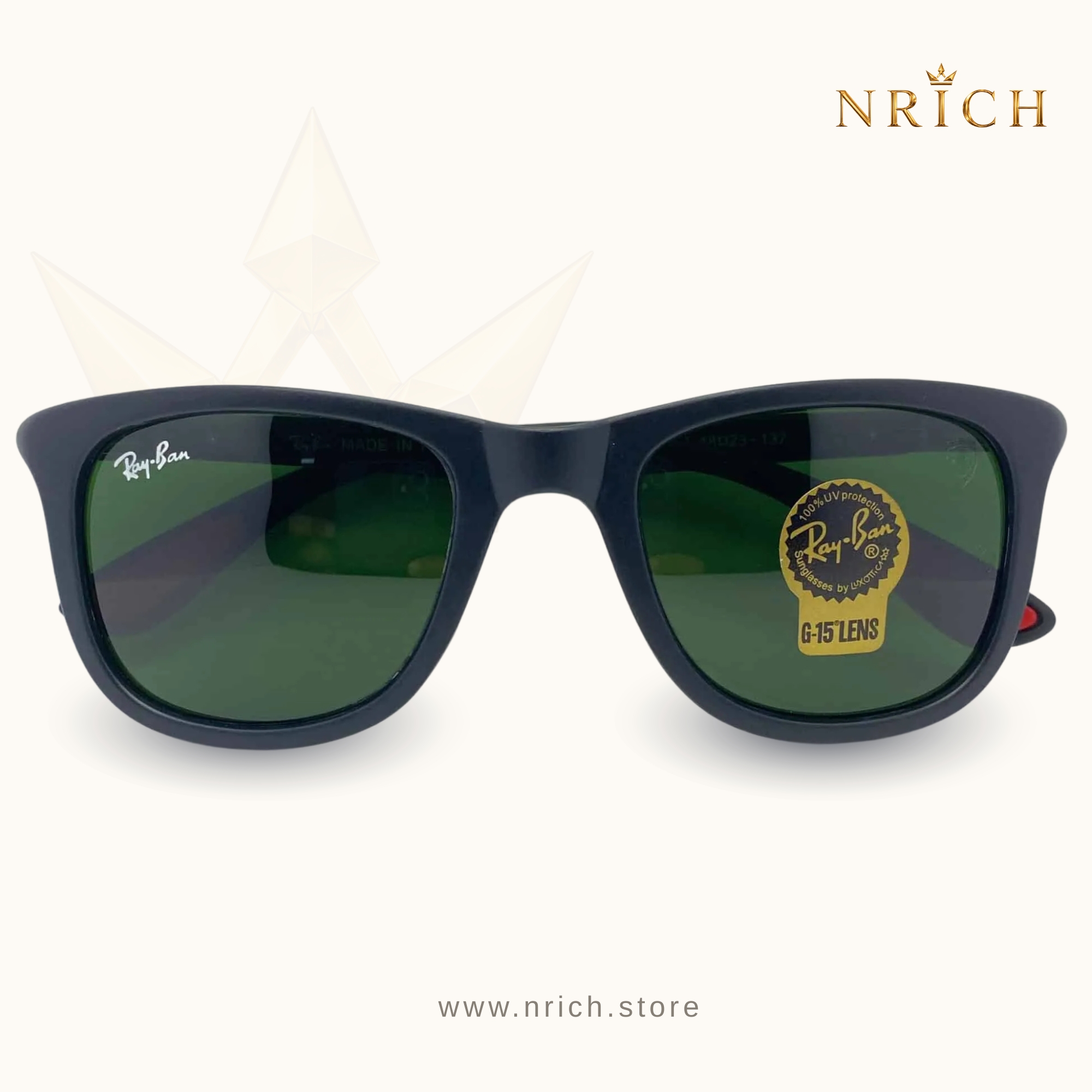 Premium Quality Double Bridge Brown Sunglass